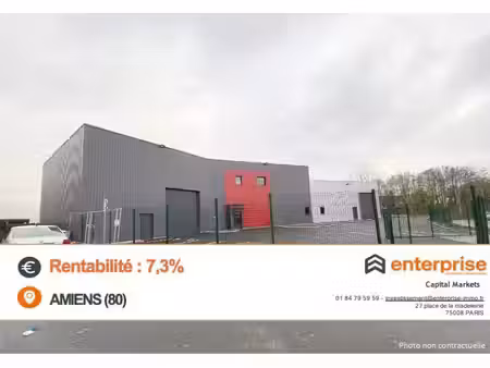 vente local d’activités amiens 80080 586m²