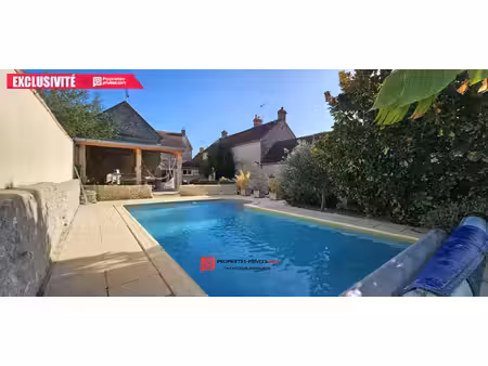 belle propriété en pierre avec deux habitations et piscine chauffée ? grangermont