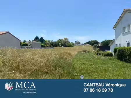 vente terrain 1048 m² arvert (17530)