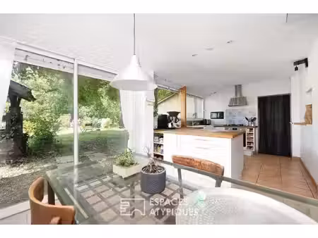 coquette maison de village avec jardin