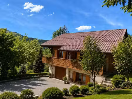 les chavannes  grand chalet avec terrain constructible