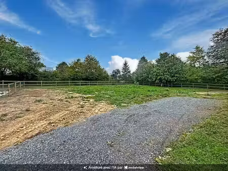 achat terrain 1 100m² pont l eveque 14130
