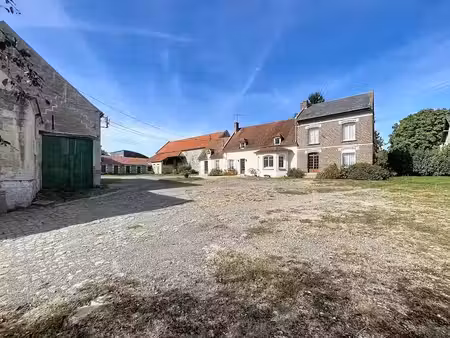vente ferme 9 pièces 243 m² à molinchart (02000)  367 500 €