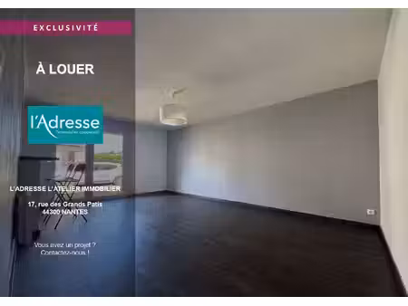 location appartement 3 pièces  64.78m²  nantes