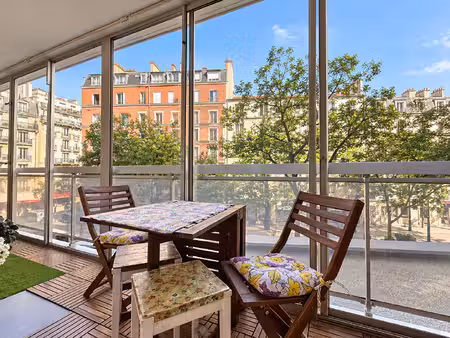 paris 14e plaisance 3 pièces de 70 m² avec loggia