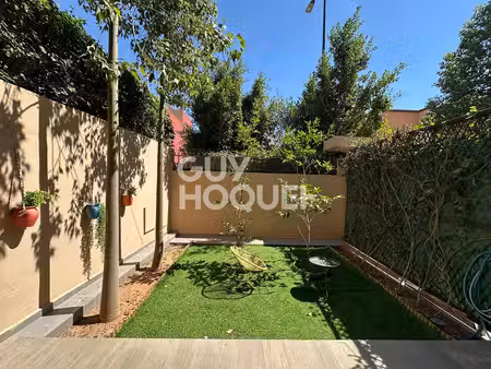 à louer: appartement en rez de jardin 2 chambres à targa