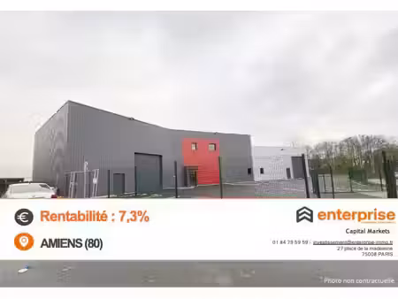 vente local industriel 586 m² amiens (80080)