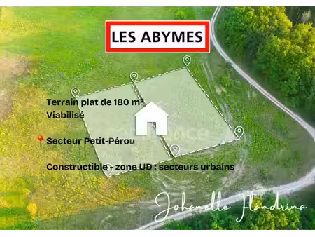 terrain à vendre les abymes 180m2 110 000€