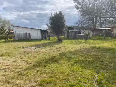 vente terrain 650 m² saucats (33650)