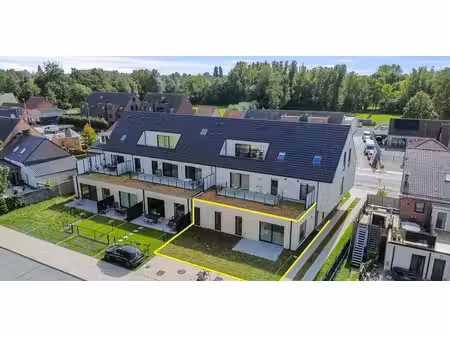 app. rez-de-chaussée à vendre à sint-pauwels pour € 395.000 avec 3 chambres à coucher