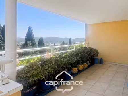 appartement à vendre 2 pièces bormes les mimosas (83)  plain pied  pmr  vue dégagée  pkg +