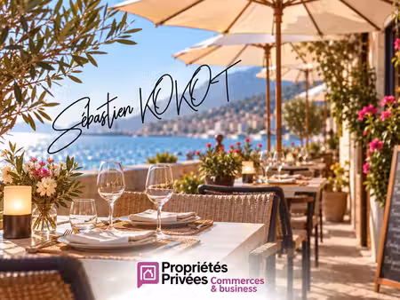 proche monaco et frontière italienne - bar  restaurant bord de mer ? belle affaire rentabl