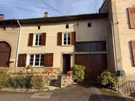 maison de caractère mitoyenne avec beaux volumes  sauna  terrasse et jardin – pexonne (54)