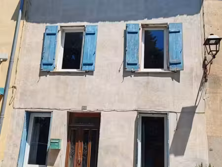 maison de village en r+1 95m2 hab t4 + garage/atelier (proche narbonne 11100)