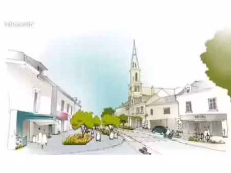 grand 2 pièces - 31 m² - angers - localisation idéale entre quartier de la madeleine et qu