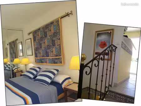 appartement meublé - 2 pièces 50 m2 + grande terrasse 25 m2