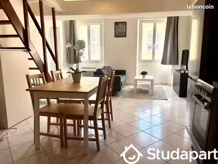appartement 3 pièces 50 m²