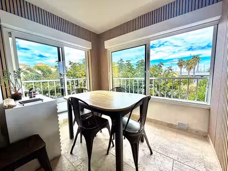 cap d'agde - falaise - studio cabine renove 4 couchages
