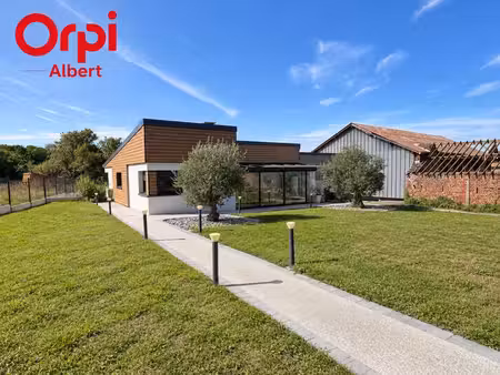 entre albert et péronne – ■véritable plain-pied avec jardin et garage