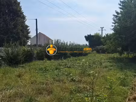 vente terrain 537 m2 à touquin