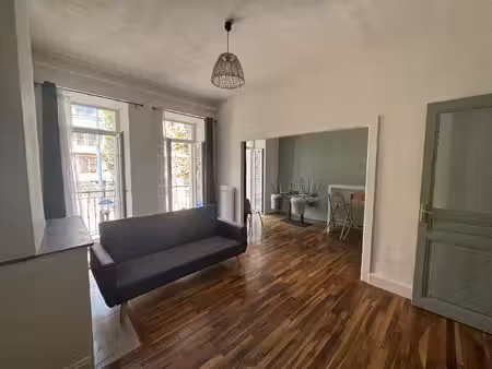 appartement t3 de 59.11 m2 meublé avec balcon + cave + garag