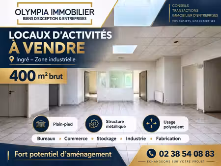 vente bureaux 400m²