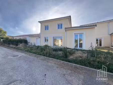 maison de 97 m2 avec 4 chambres  jardin et garage à plats