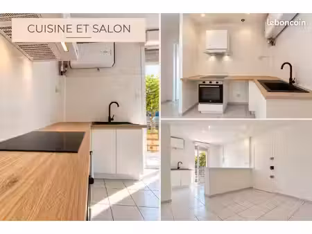 t2 non meublé 41m2 rénové toulon ouest