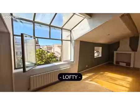 loft 2 pièces 92 m²
