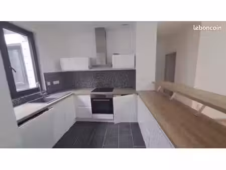 maison loft + cour