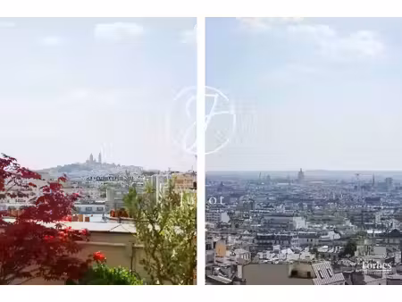 paris 19e – buttes-chaumont / pyrénées – duplex – 128 26m² carrez – 3 chambres – 56 03m² d