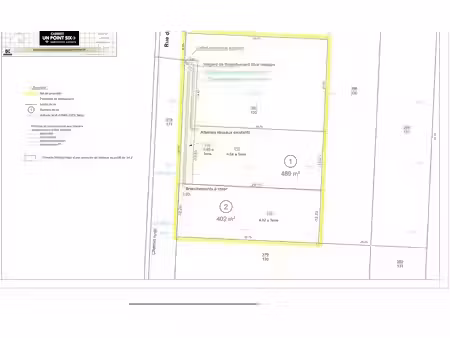 vente terrain à batir 489 m² à saasenheim (67390)  69 900 €