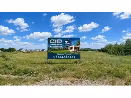 vente terrain 596 m² à sorigny (37250)  96 000 €