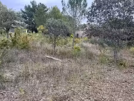 vente terrain 3750 m² à la bastidonne (84120)  269 000 €