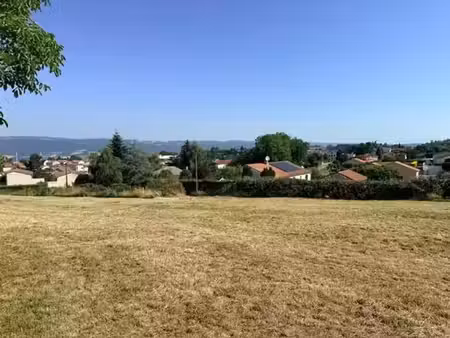 vente terrain 850 m² à monistrol-sur-loire (43120)  84 500 €