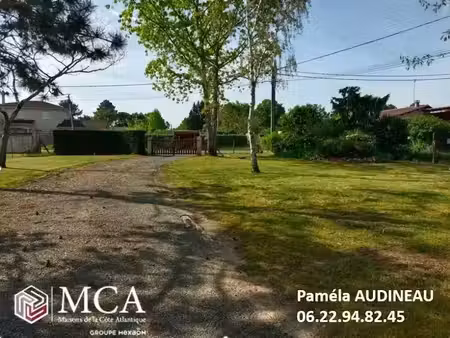 vente terrain 900 m² à roaillan (33210)  88 000 €