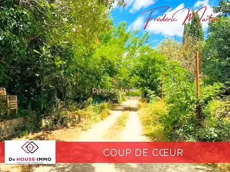 vente terrain 440 m² à uzès (30700)  109 000 €
