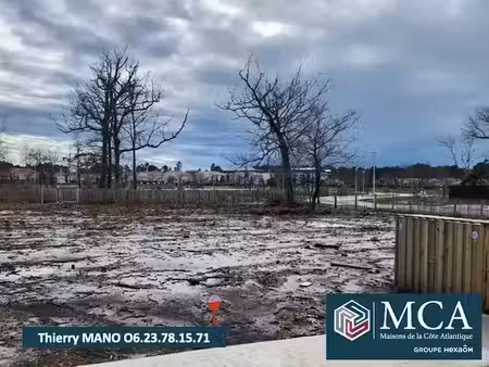 vente terrain 473 m² à biscarrosse (40600)  171 000 €