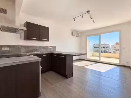 juan les pins - appartement terrasse plein sud