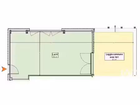vente immeuble 39 m²