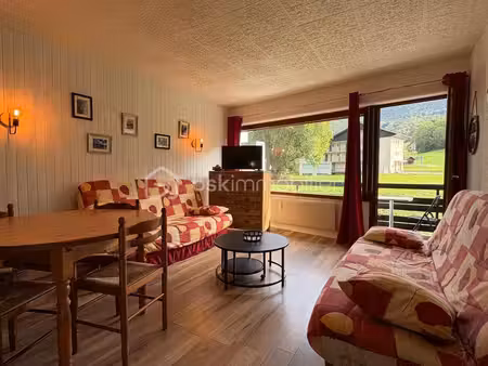 aillon le jeune - studio 32 m² - 6 couchages - terrasse - vendu meublé