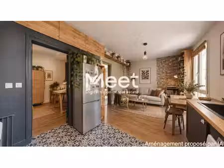 3 pièces - 2 chambres - rer c