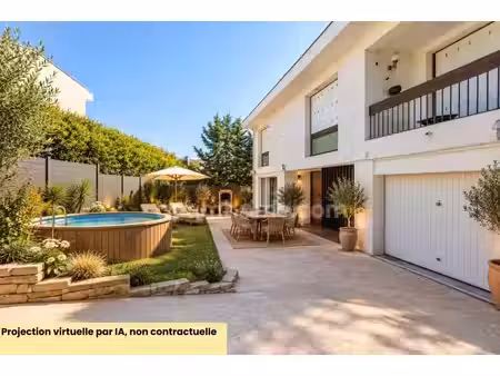 montpellier (34000) – maison individuelle – 6 pièces – 4 chambres – jardin – garage – toit