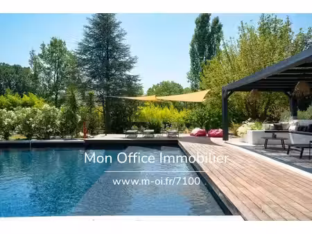 référence : 7295-ngu - maison 9 pièces - piscine - village à pied - calme - 276m2
