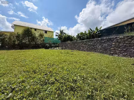 terrain à bâtir en vente saint-paul (97460)