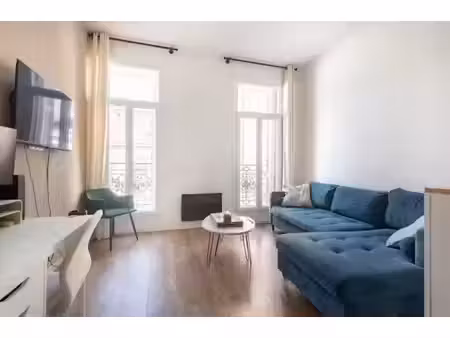 location meublée appartement 2 pièces 38 m² à marseille 6ème (13006)  890 €