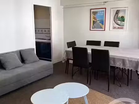 location meublée appartement 3 pièces 55.06 m² à saint-jean-de-luz (64500)  891 €