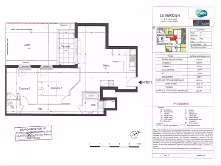 location appartement 3 pièces 68 m² à saint-ouen (93400)  1 441 €
