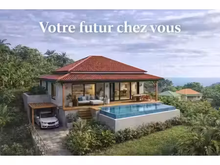 vente terrain 584 m² bouillante (97125)