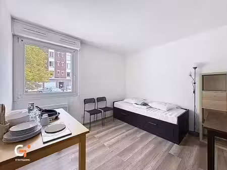 location meublée appartement 1 pièce 19 m² à le petit-quevilly (76140)  510 €